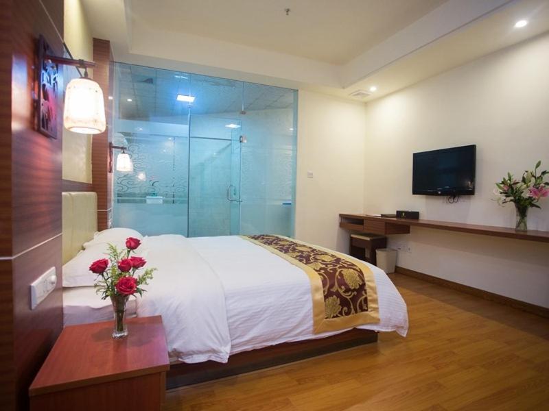 Greentree Alliance Guangdong Chaozhou Jinlong Building Hotel Exterior foto